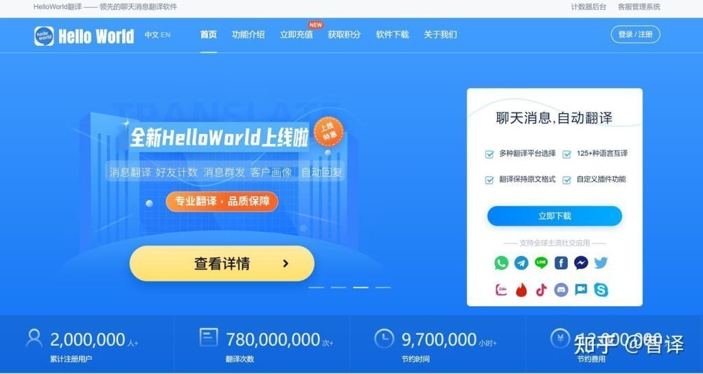 Telegram实时文本翻译：HelloWorld，助您赢得海外客户的青睐。 - HelloWorld使用教程